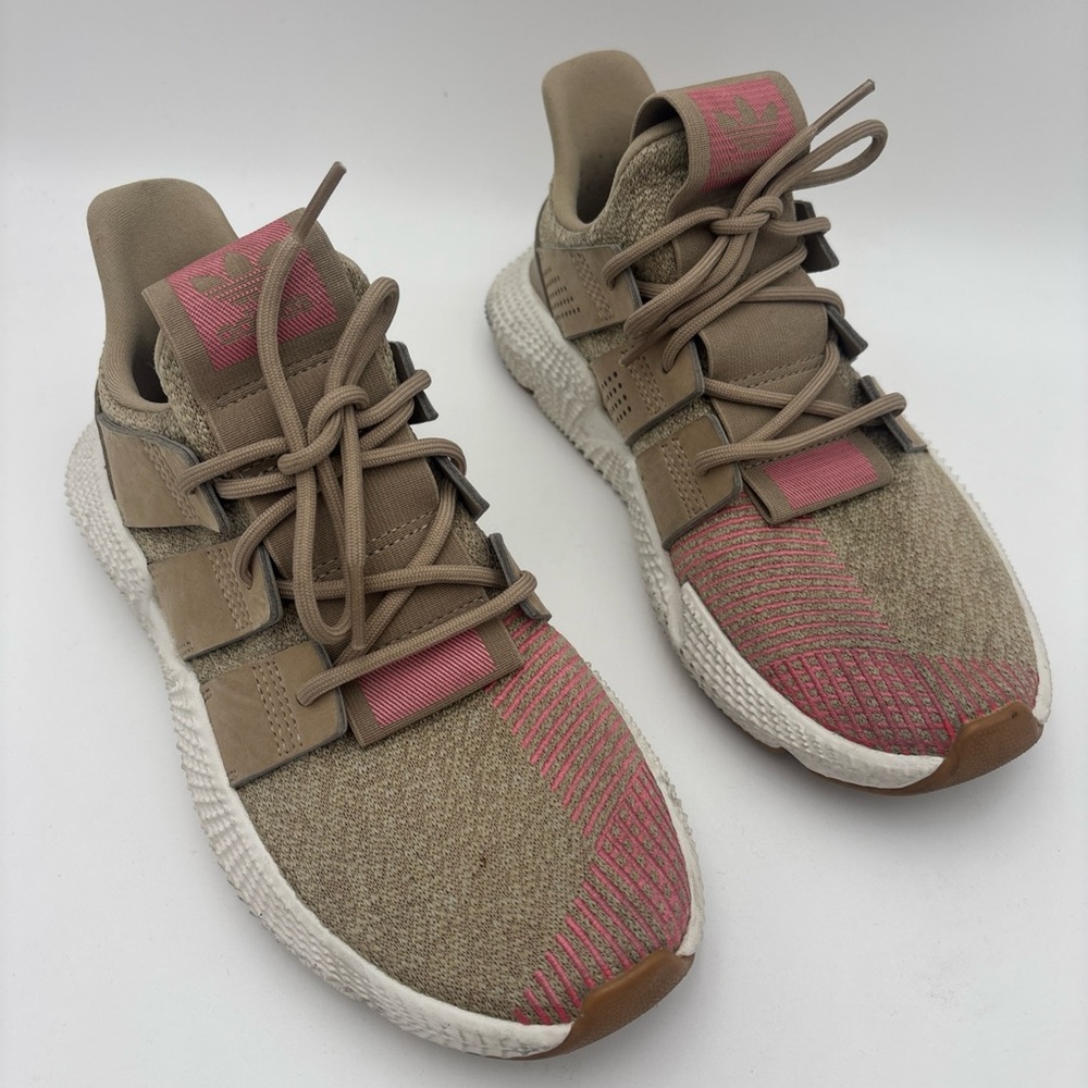 adidas Beige and‎ Coral Athletic Shoes